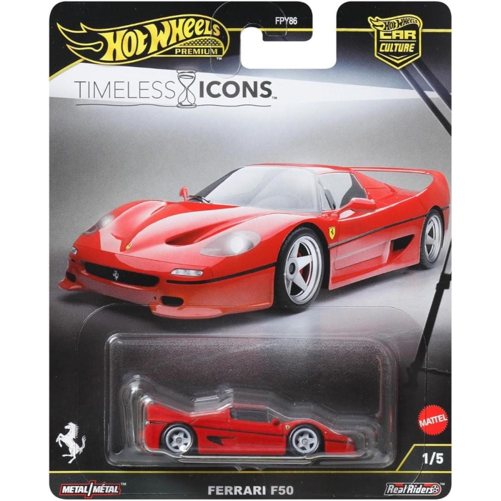 Masina metalica, Hot Wheels Premium, Car Culture, Ferrari F50