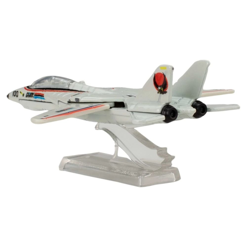Avion metalic, Hot Wheels Premium, Pop Culture, GI JOE Combat Jet Skystriker, JBL77