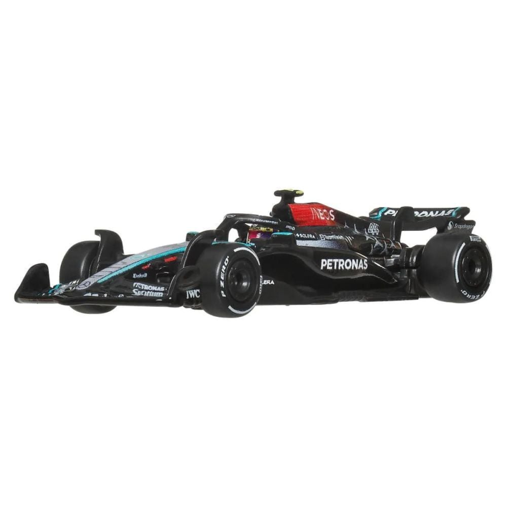 Masinuta metalica de curse, Hot Wheels, Formula 1, Mercedes-AMG Petronas (#44), JBM16