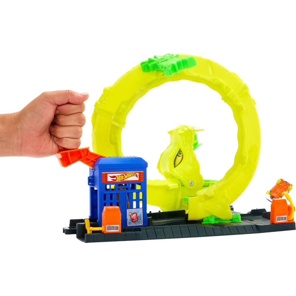 Set de joaca, Hot Wheels City, Snake Spiral Attack, JBM63 | Noriel