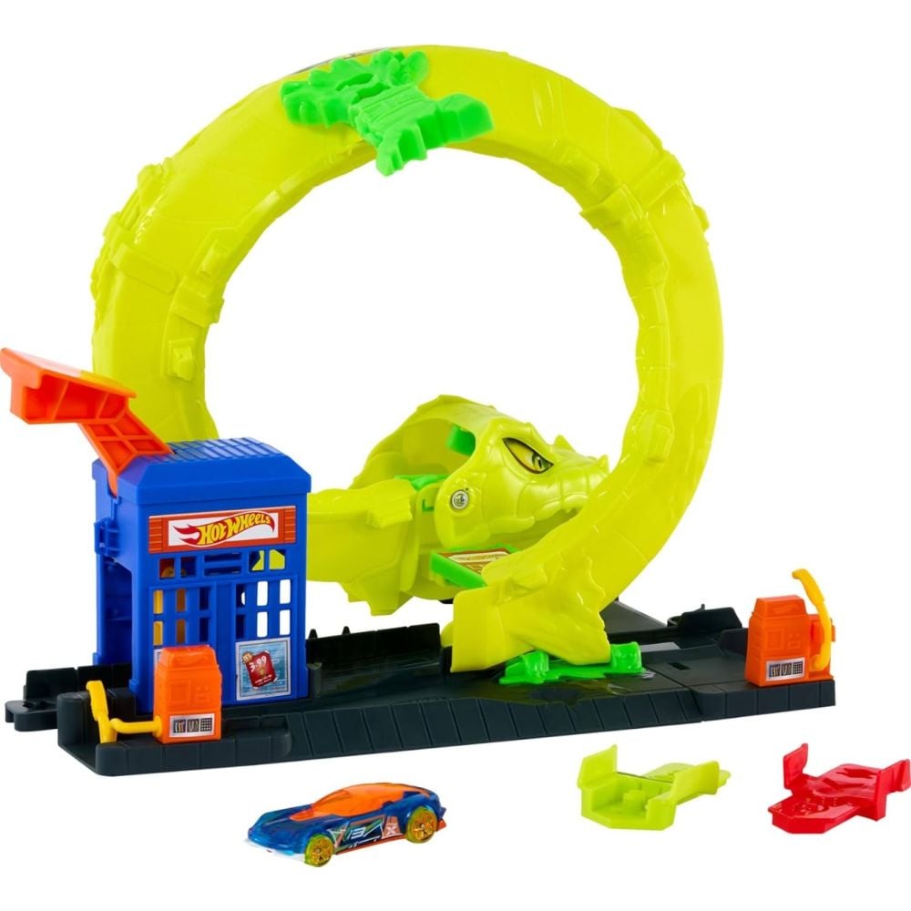 Set de joaca, Hot Wheels City, Snake Spiral Attack, JBM63 | Noriel