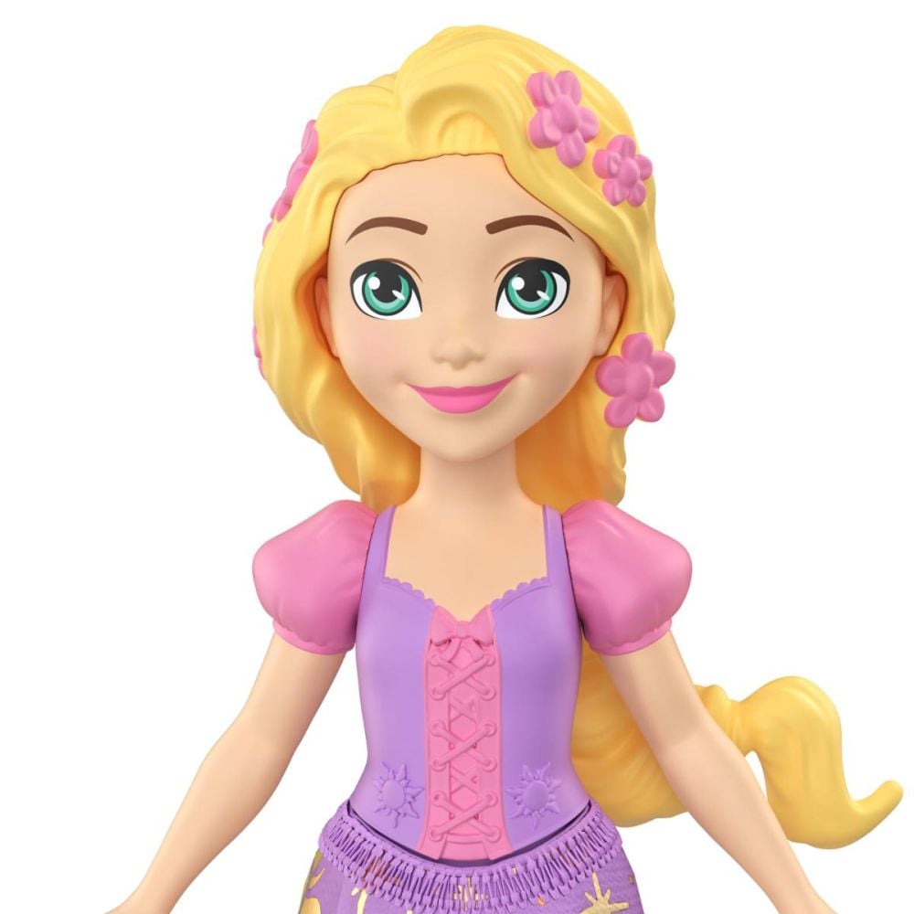 Papusa mini, Disney Princess, Rapunzel, 9 cm, JBX42
