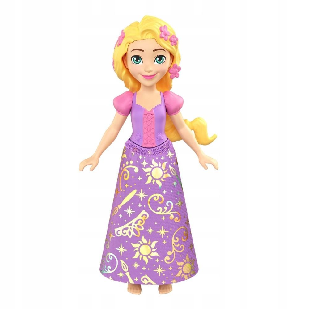 Papusa mini, Disney Princess, Rapunzel, 9 cm, JBX42