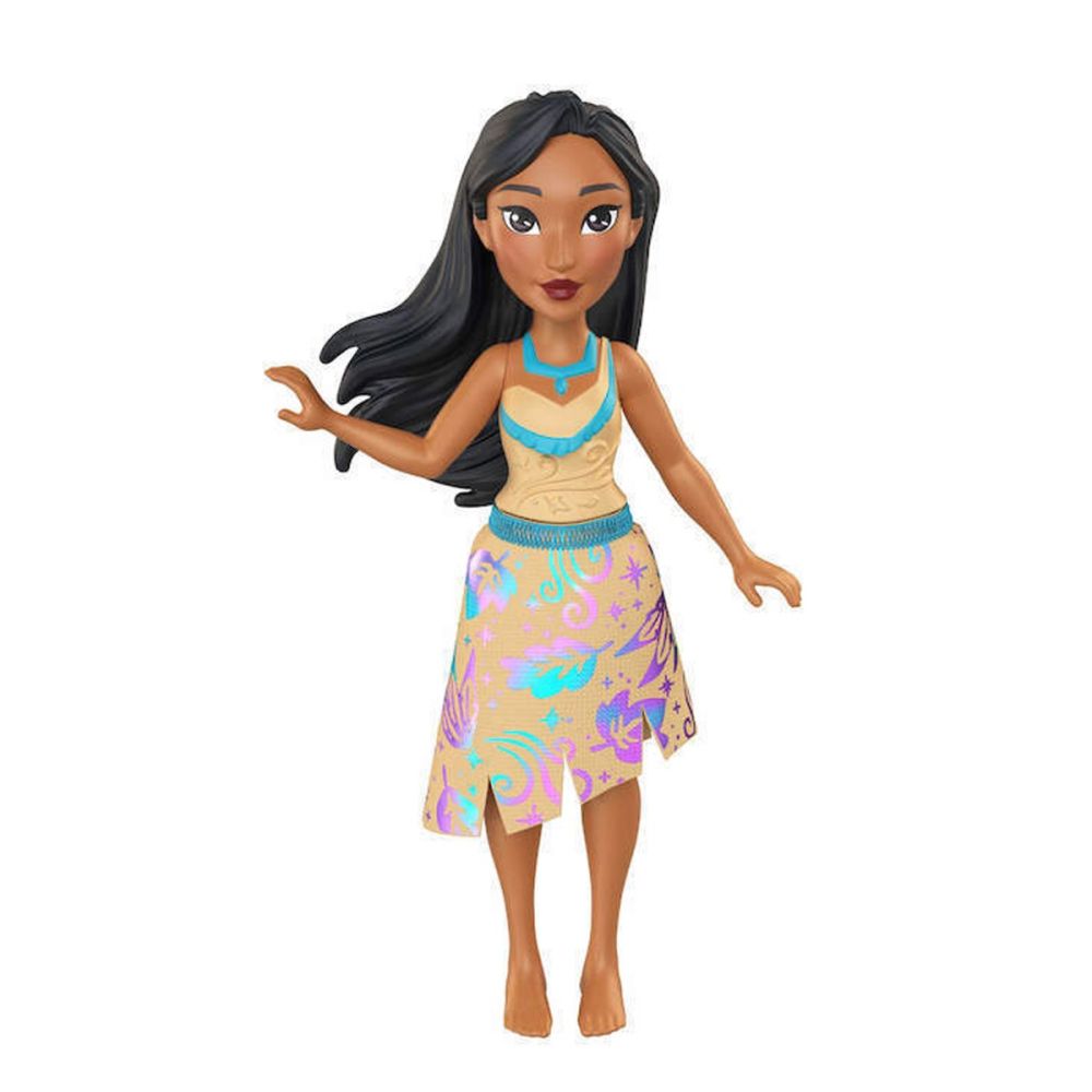 Papusa mini, Disney Princess, Pocahontas, 9 cm, JBX46