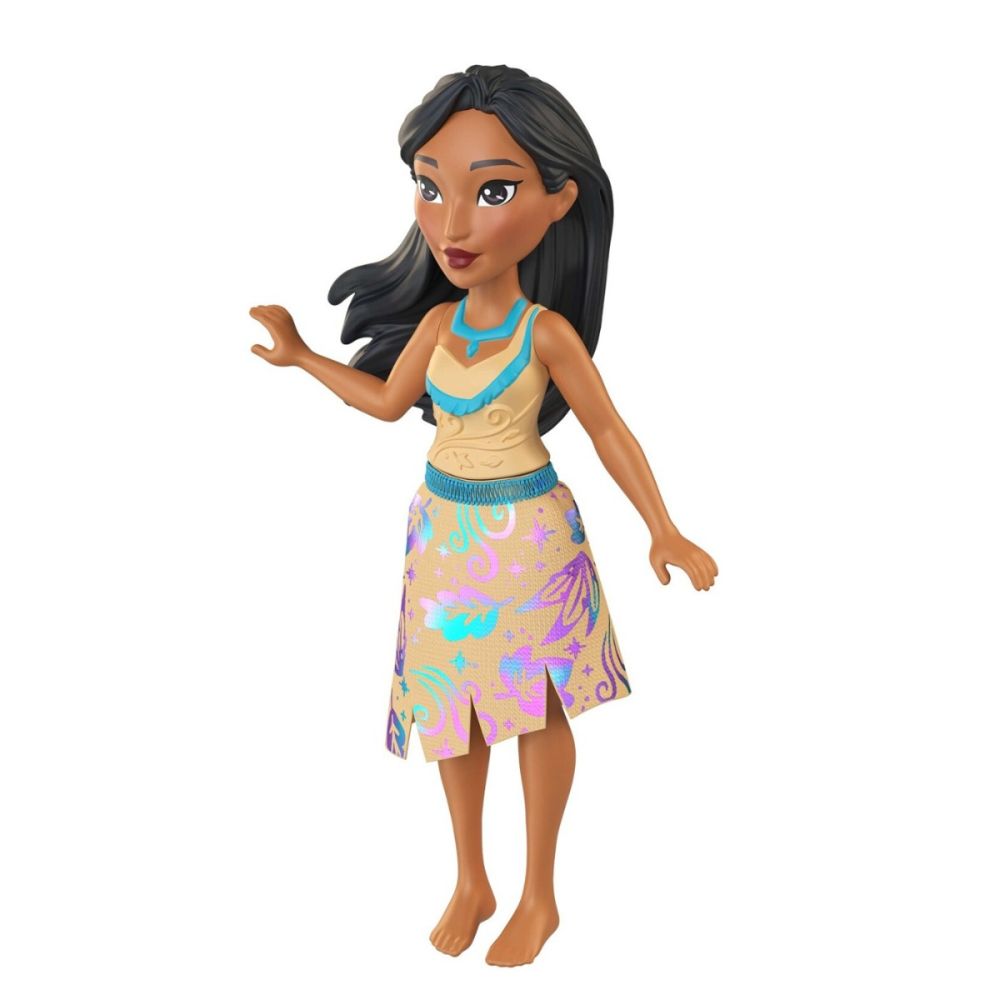 Papusa mini, Disney Princess, Pocahontas, 9 cm, JBX46