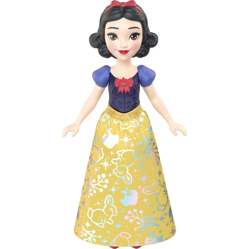 Papusa mini, Disney Princess, Alba ca Zapada, 9 cm, JBX47