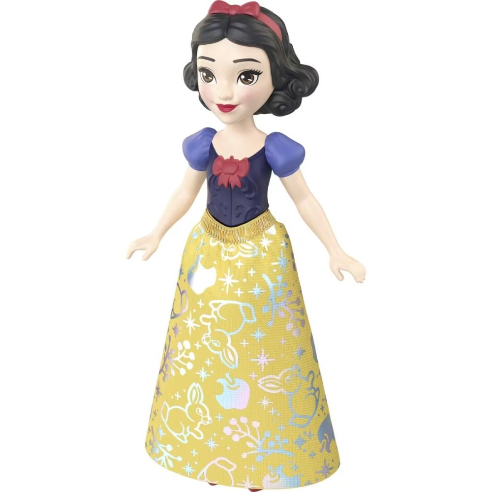 Papusa mini, Disney Princess, Alba ca Zapada, 9 cm, JBX47