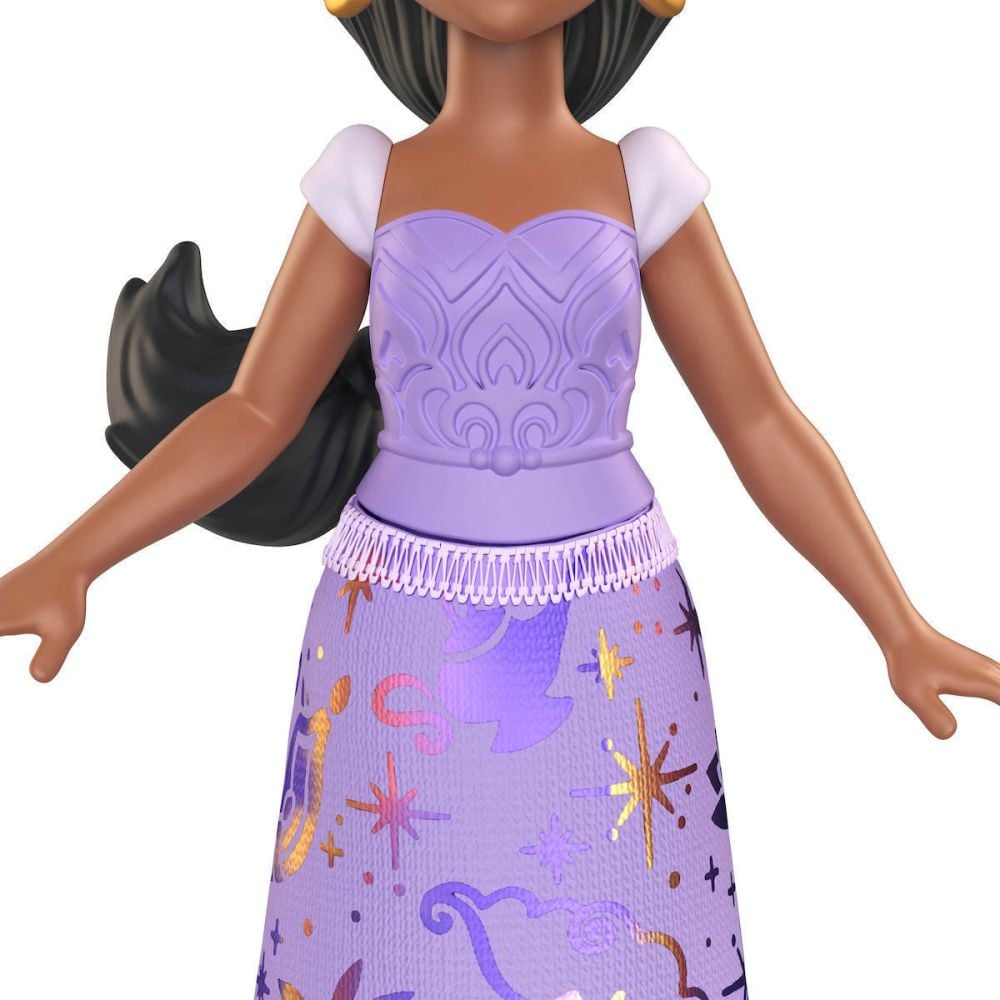 Papusa mini, Disney Princess, Jasmine, 9 cm, JBX51