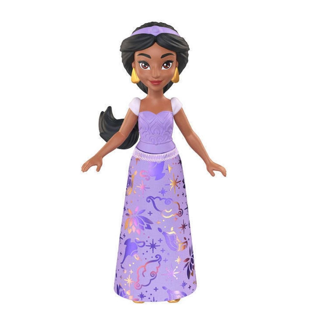 Papusa mini, Disney Princess, Jasmine, 9 cm, JBX51