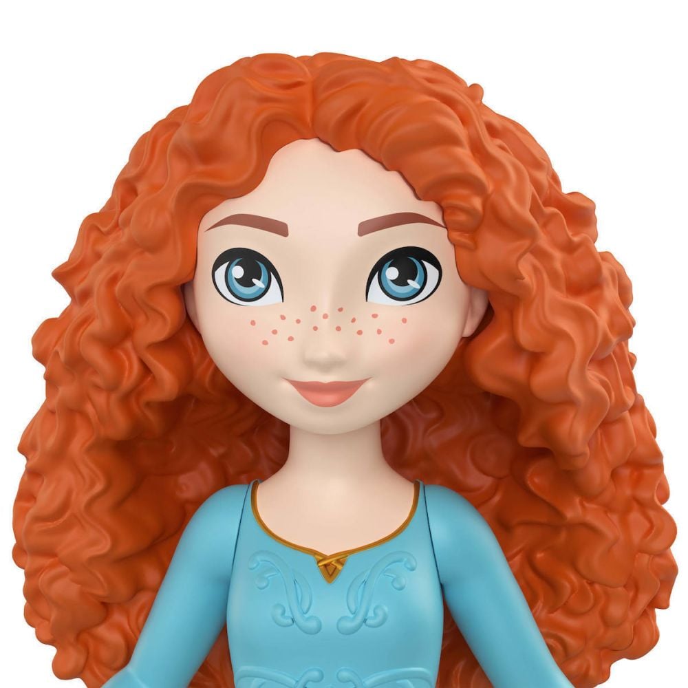 Papusa mini, Disney Princess, Merida, 9 cm, JBX52