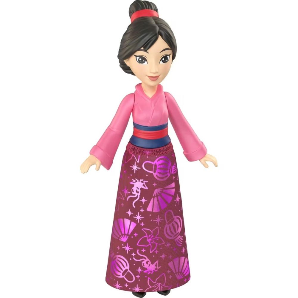 Papusa mini, Disney Princess, Mulan, 9 cm, JBX53