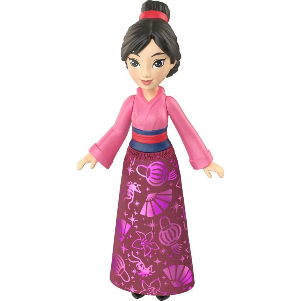 Papusa mini, Disney Princess, Mulan, 9 cm, JBX53