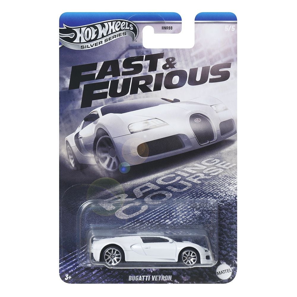 Masinuta Fast and Furious, Hot Wheels, Bugatti Veyron, JBY43