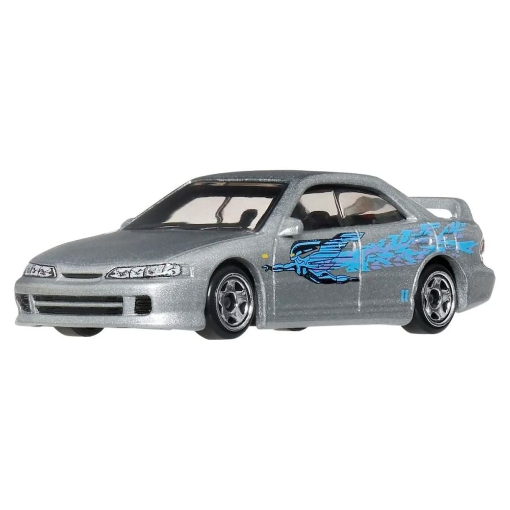 Masinuta Fast and Furious, Hot Wheels, Graphic Remix, Custom Acura Integra Sedan GSR, JBY45