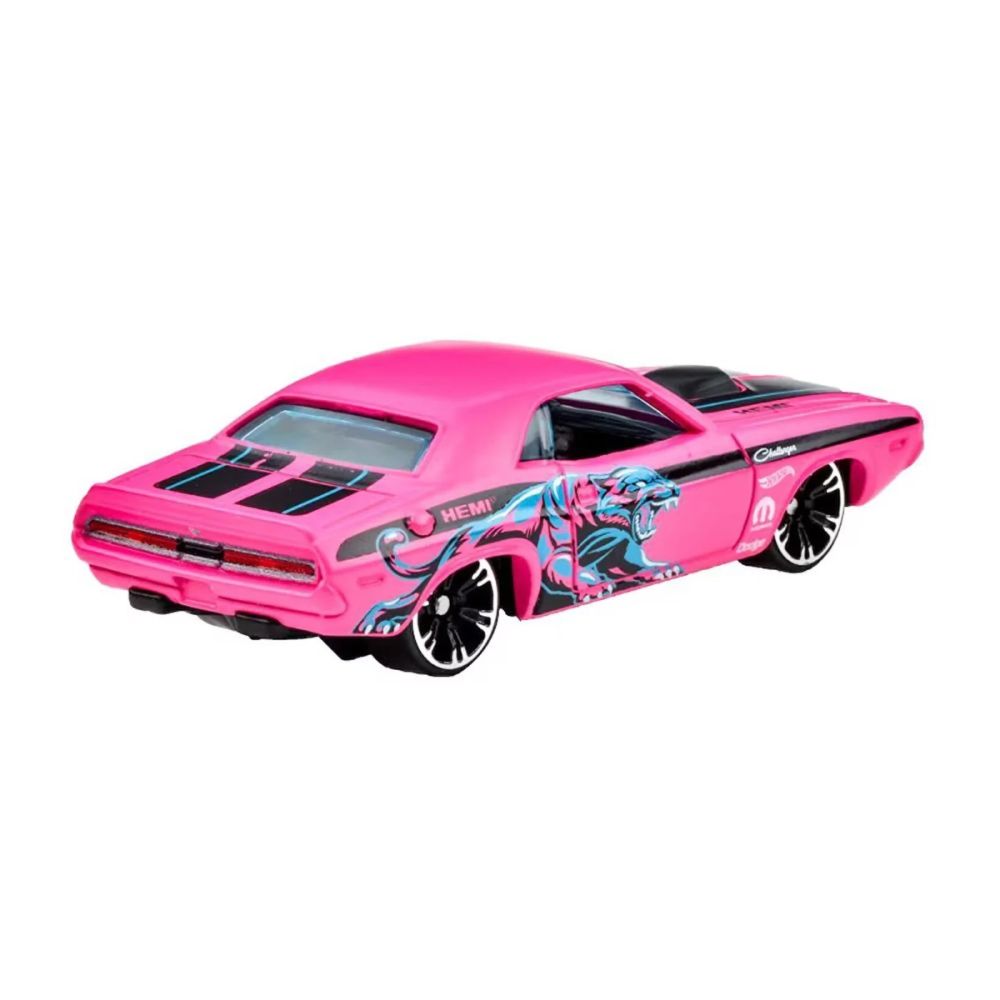 Masinuta metalica, Hot Wheels, Neon Speeders,  70 Dodge Hemı Challenger, JBY98