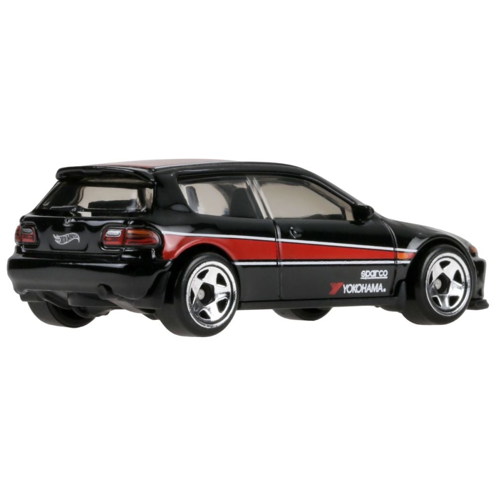 Masina metalica, Hot Wheels, 90 Street Sport, 92 Honda Civic EG, 1:64, JCB56