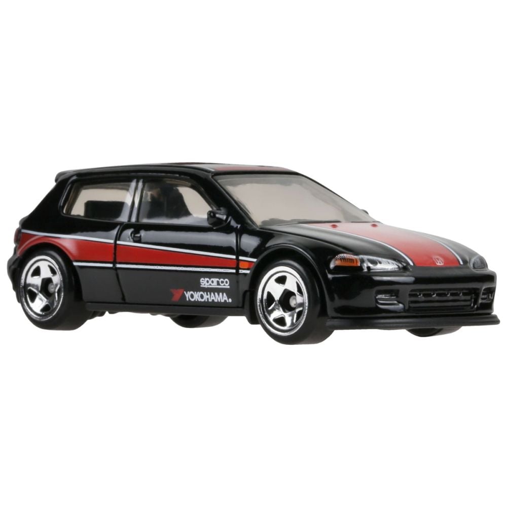 Masina metalica, Hot Wheels, 90 Street Sport, 92 Honda Civic EG, 1:64, JCB56