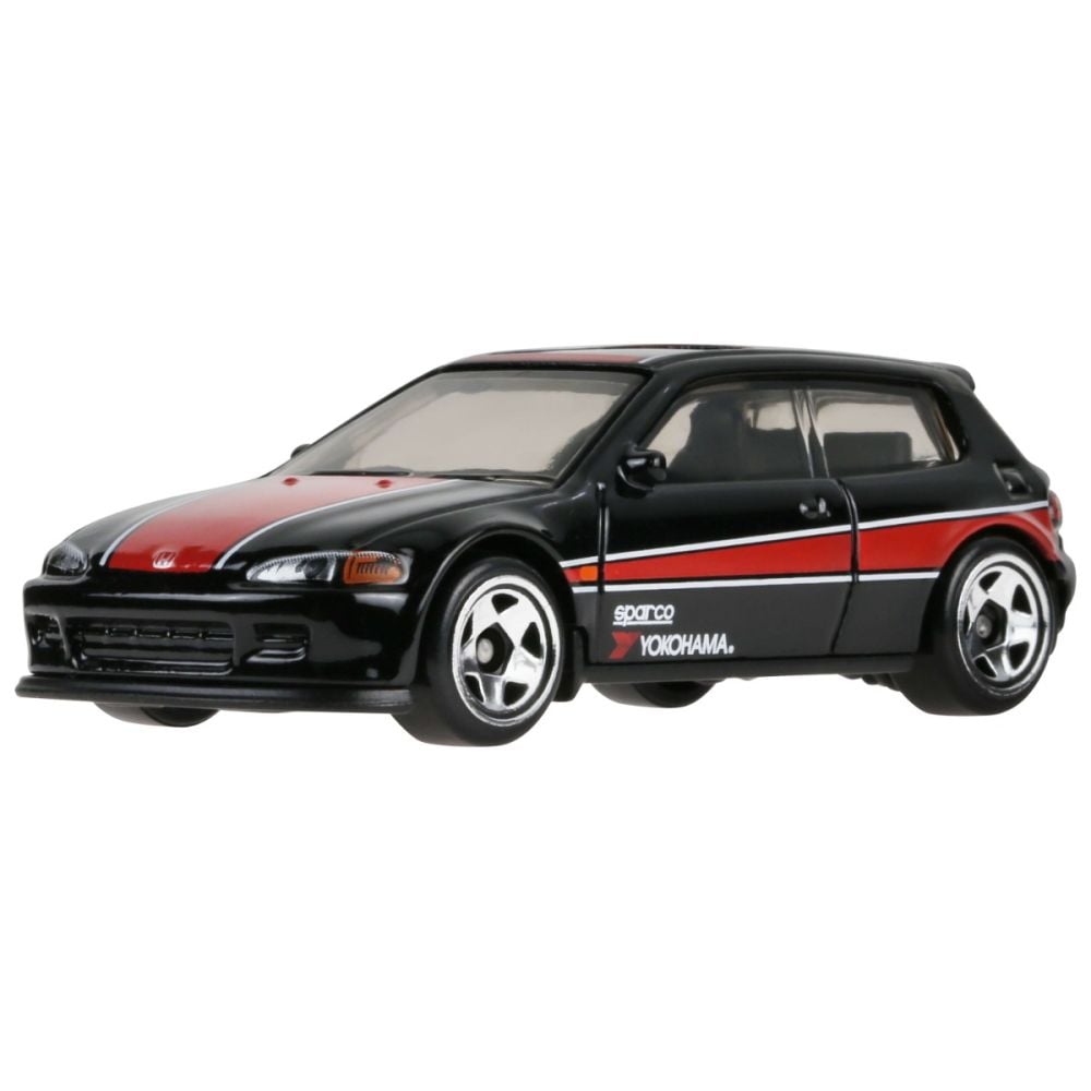 Masina metalica, Hot Wheels, 90 Street Sport, 92 Honda Civic EG, 1:64, JCB56