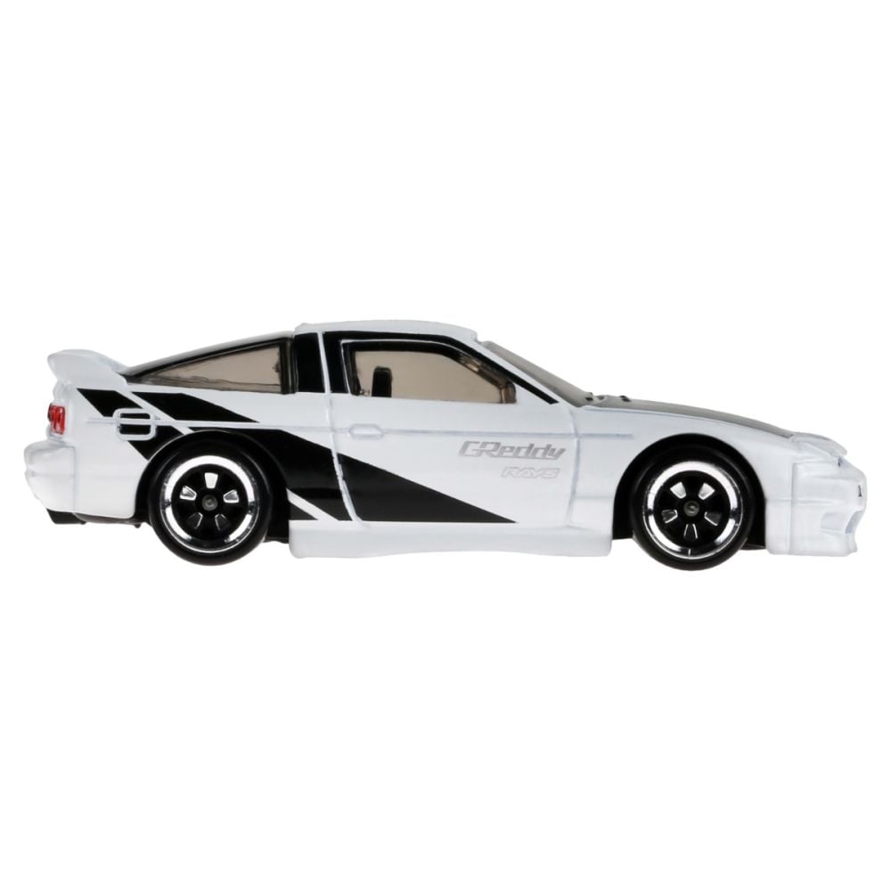 Masina metalica, Hot Wheels, 90 Street Sport, 96 Nissan 180Sx Type X, 1:64, JCB57