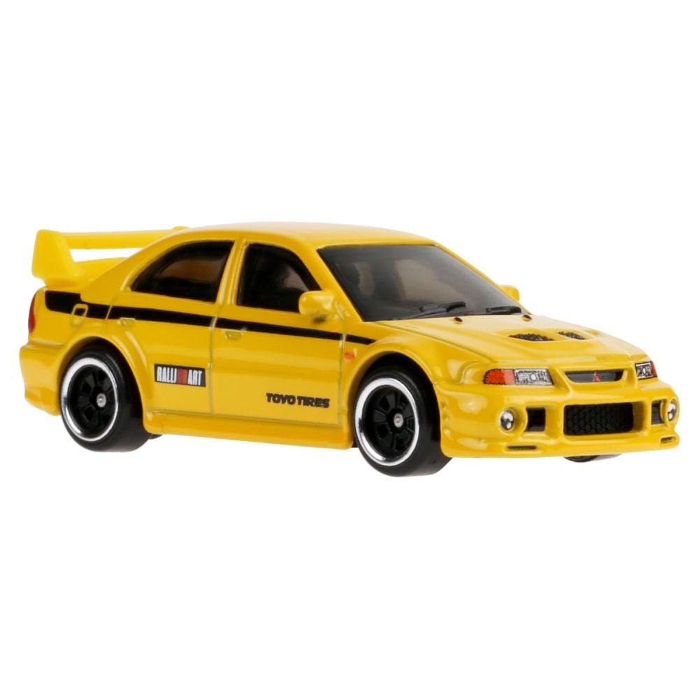 Masina metalica, Hot Wheels, 90 Street Sport, Mitsubishi Lancer Evolution VI, 1:64, JCB58