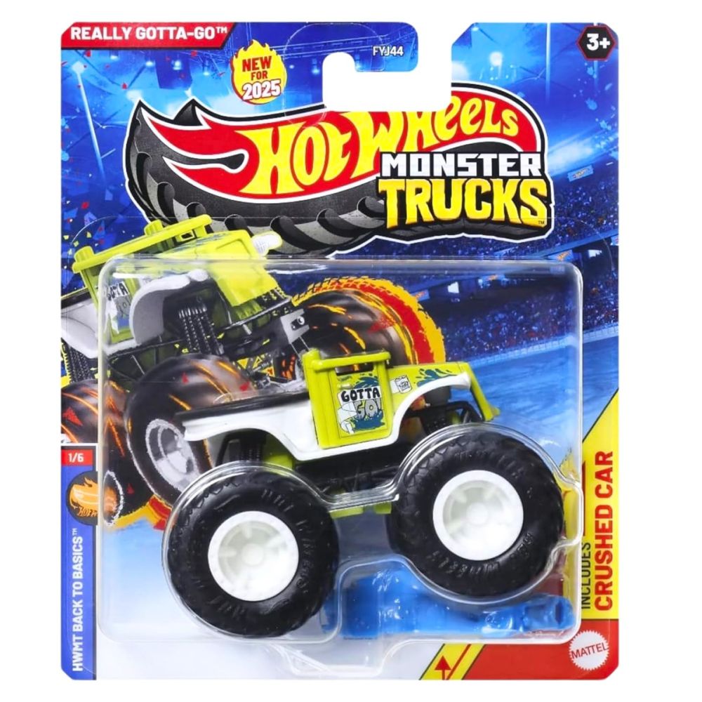 Masinuta Hot Wheels, Monster Truck, Gotta-Go, JCD65