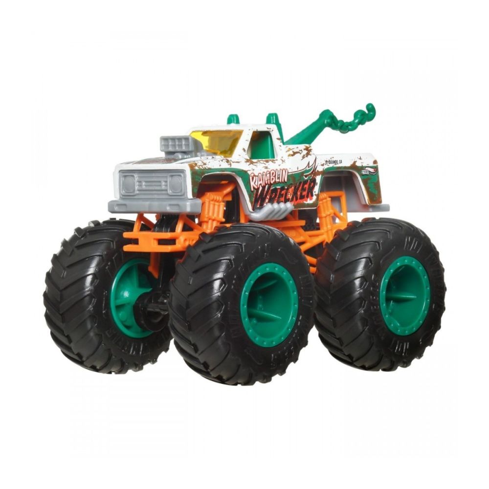 Masinuta Hot Wheels, Monster Truck, Ramblin Wrecker, JCF02