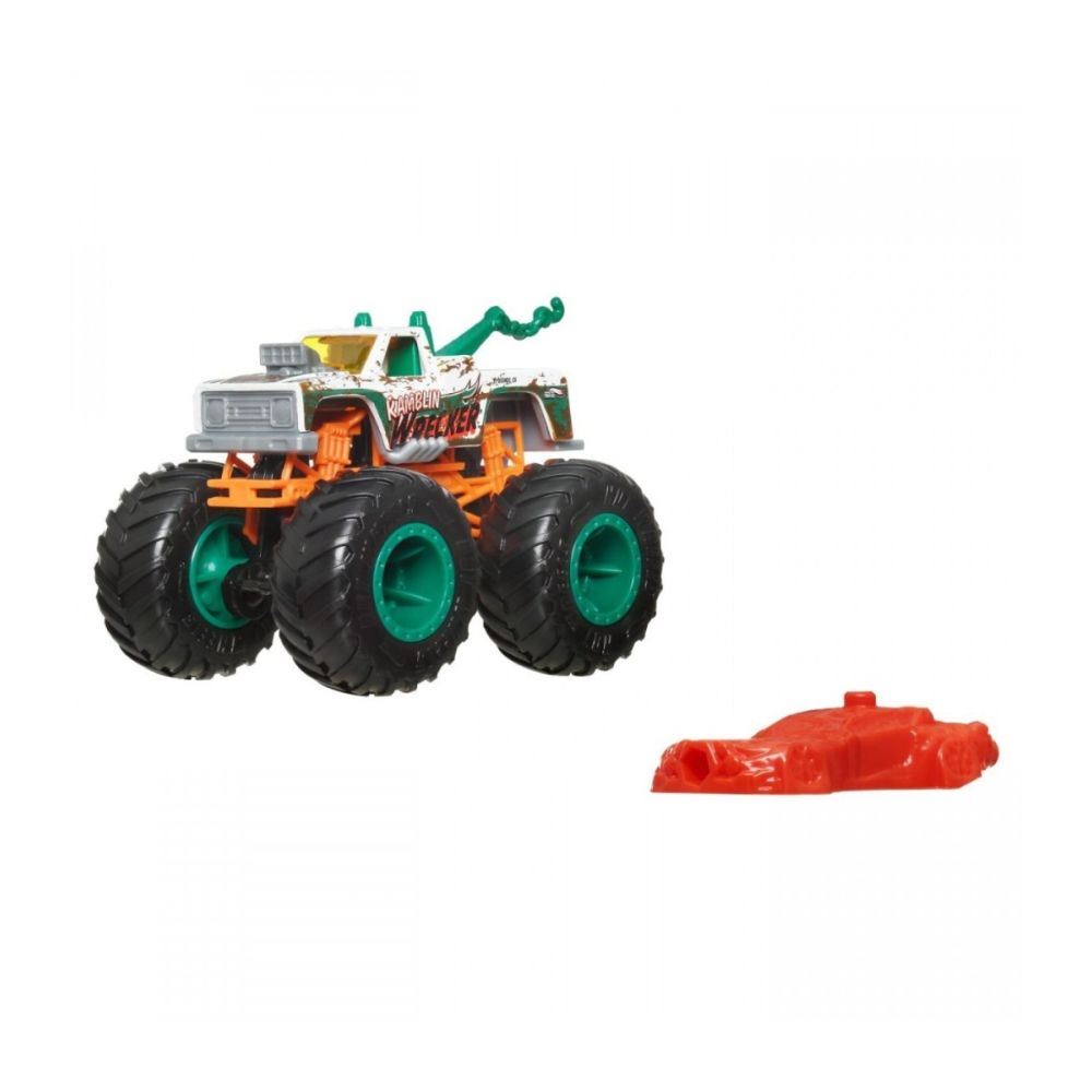 Masinuta Hot Wheels, Monster Truck, Ramblin Wrecker, JCF02
