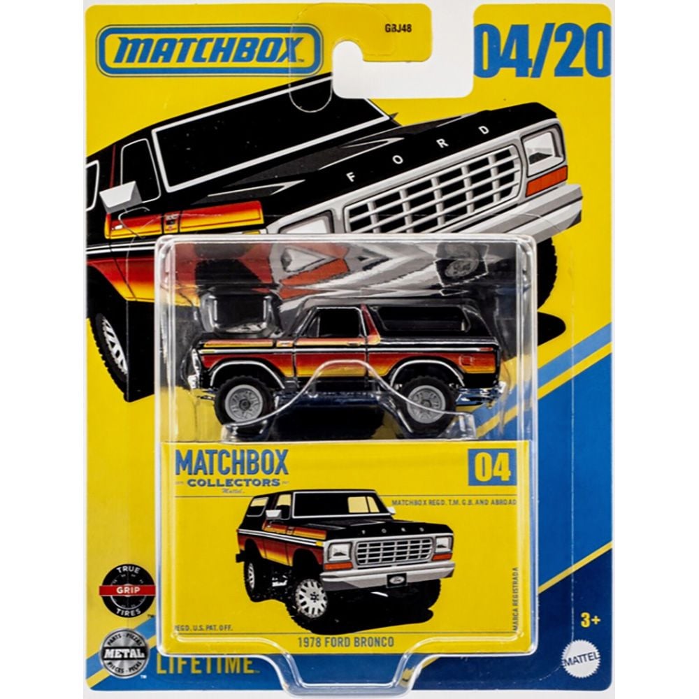 Masina metalica, Matchbox, 1979 Ford Bronco, 1:64, JCL35