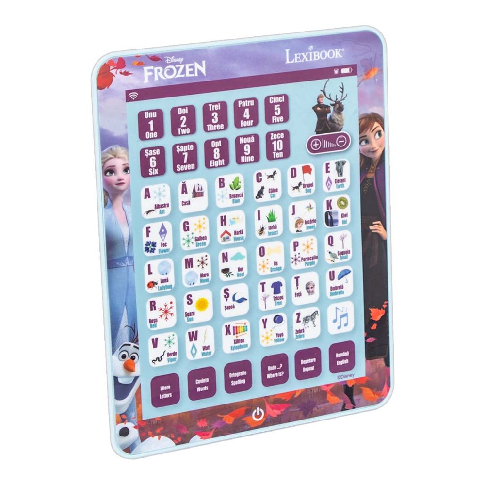 Tableta educativa bilingva Lexibook, Frozen 2, RO-EN