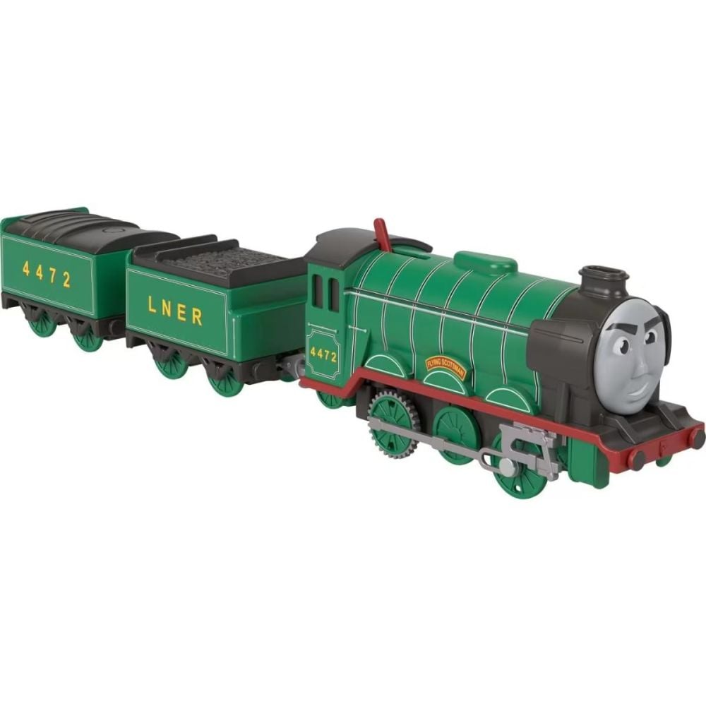 Locomotiva motorizata cu 2 vagoane, Thomas and Friends, Classic Flying Scotsman, JFV75