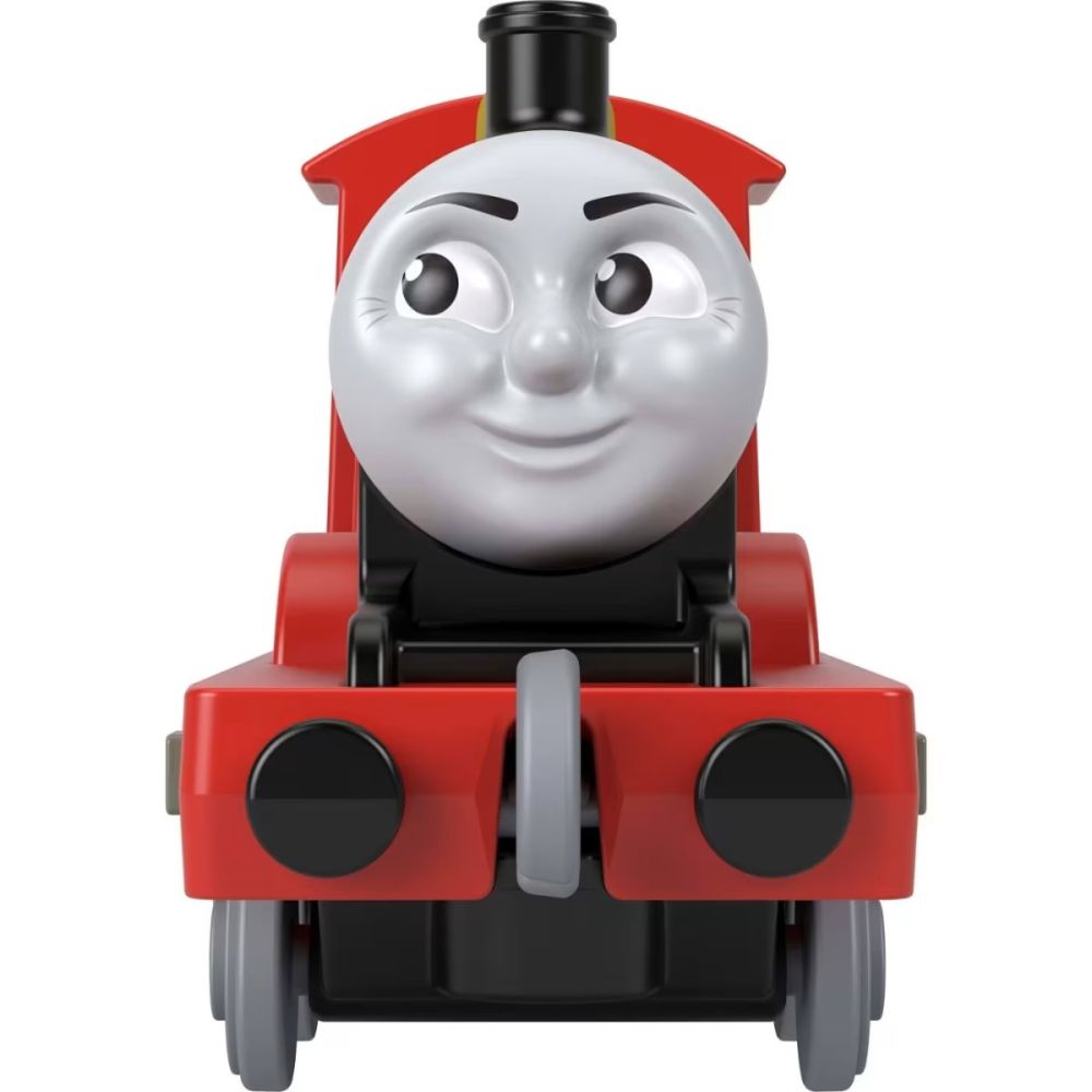 Locomotiva metalica cu vagon, Thomas and Friends, James, JGF90