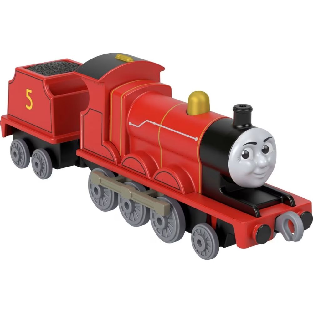 Locomotiva metalica cu vagon, Thomas and Friends, James, JGF90