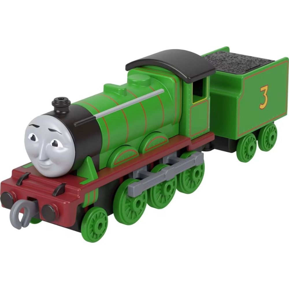 Locomotiva metalica cu vagon, Thomas and Friends, Henry, JGF91