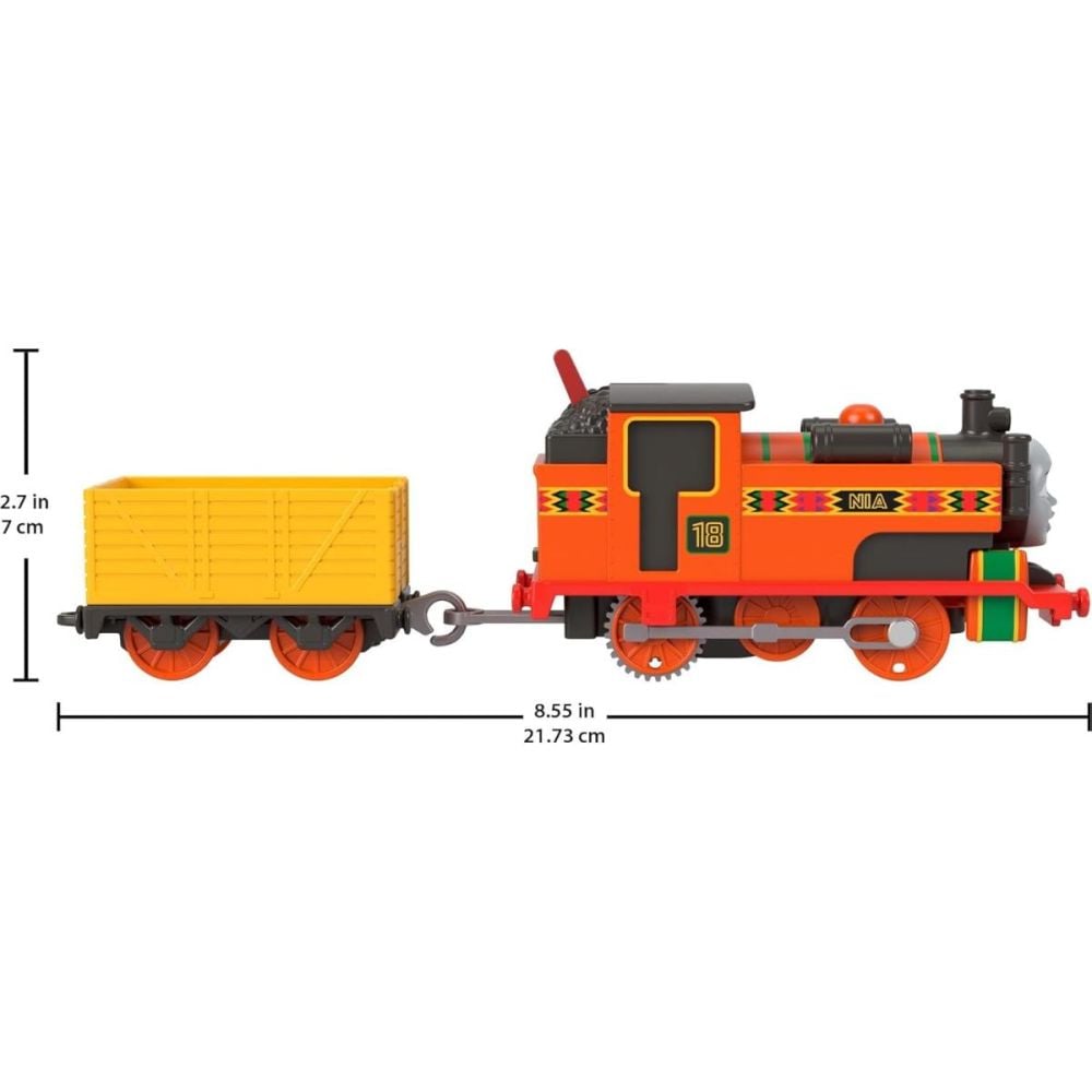 Locomotiva motorizata cu vagon, Thomas and Friends, Nia, JGF97