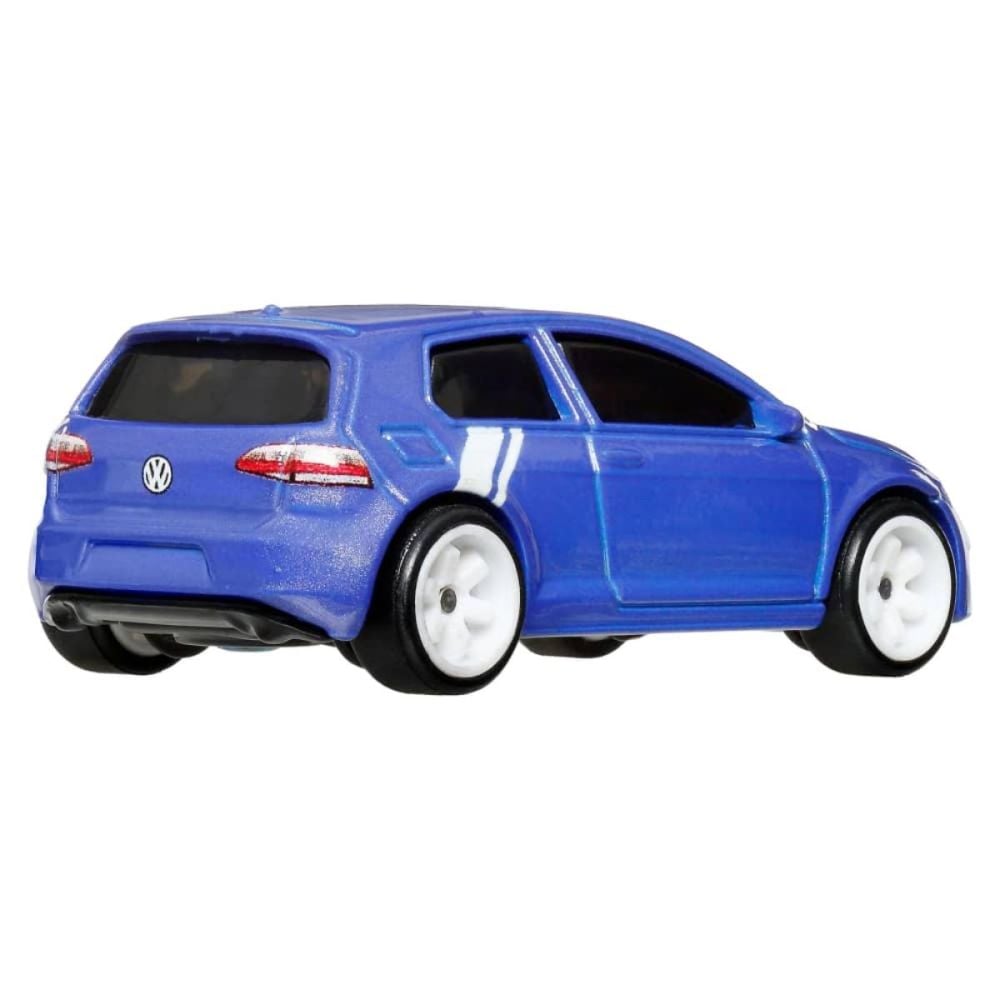 Set 2 masini metalice, Hot Wheels, Car Culture, Volkswagen R32 Gold 2004 si Volkswagen Golf MK7, JHW49