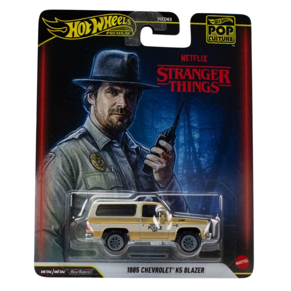 Masina metalica, Hot Wheels Premium, Pop Culture, 1985 Chevrolet K5 Blazer, JHW86