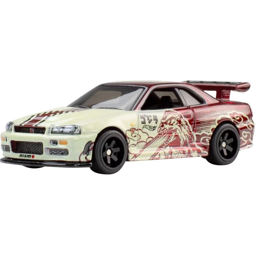 Masina metalica, Hot Wheels Premium, Pop Culture, Nissan Skyline