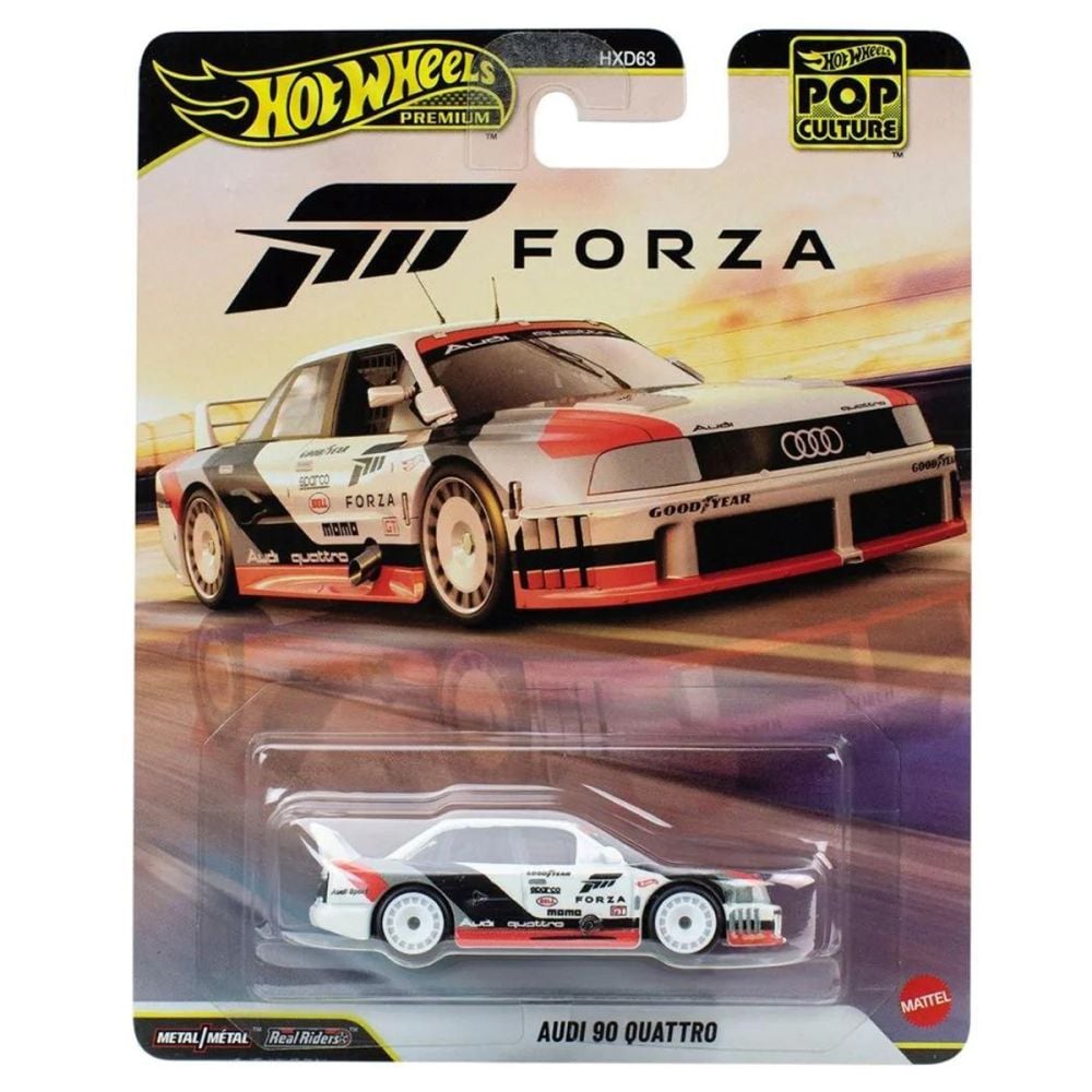 Masina metalica, Hot Wheels Premium, Pop Culture, Audi 90 Quattro, JHX05