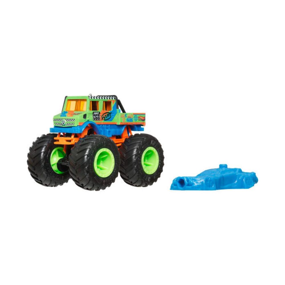 Masinuta Hot Wheels, Monster Truck, Crash Legends, Unimog, JHY34