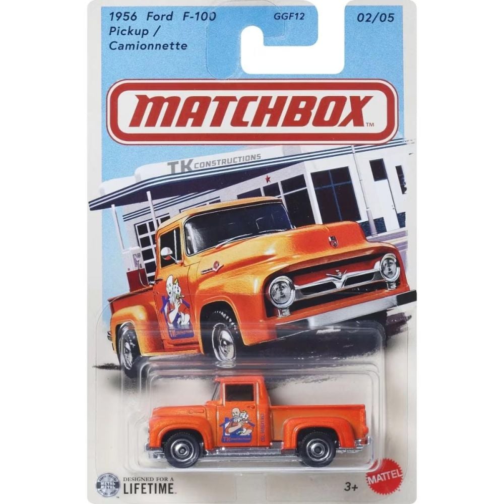 Masina metalica, Matchbox, 1956 Ford F-100 Pickup Camionnette, JJR46