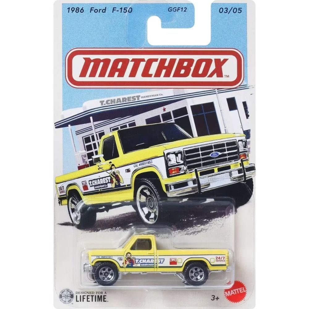 Masina metalica, Matchbox, 1986 Ford F1-50, JJR47