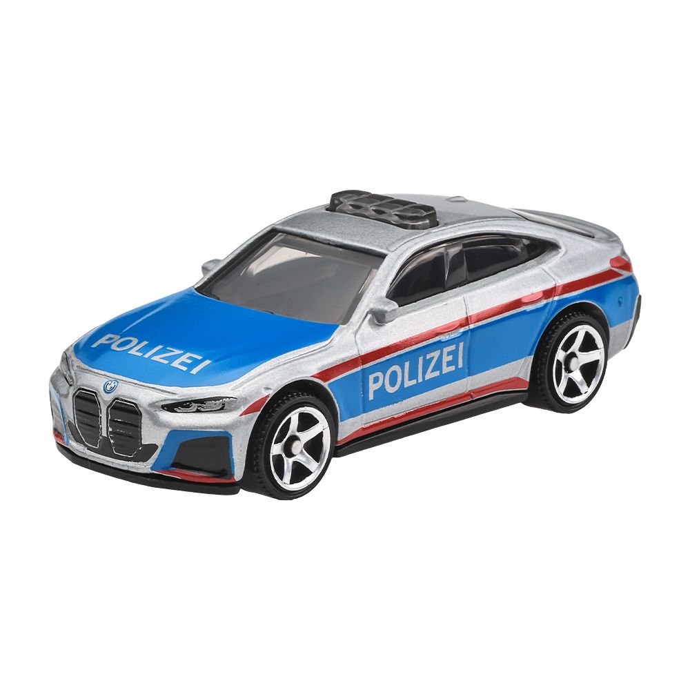 Masina metalica, Matchbox, BMW i4 Police Sedan 2023, JJR56