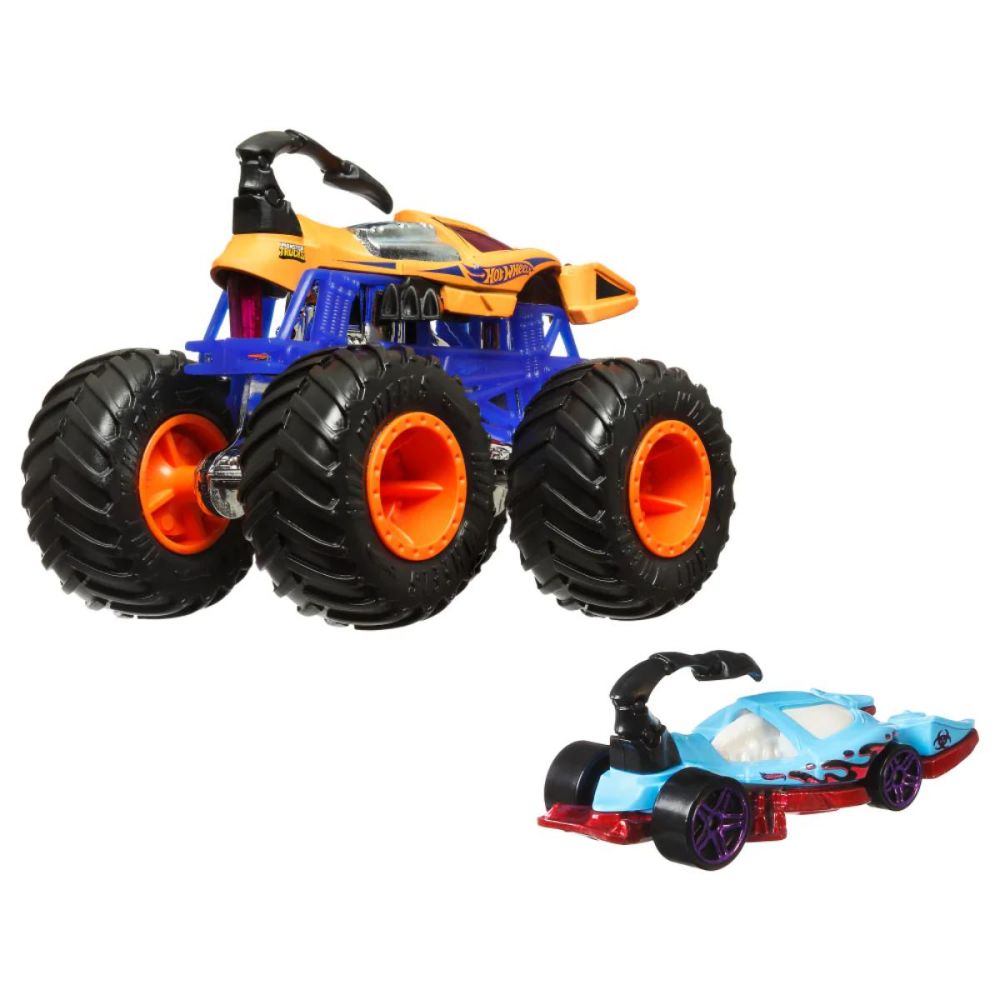 Set 2 vehicule, Hot Wheels, Monster Truck, Scorpedo, 1:64, JJT61