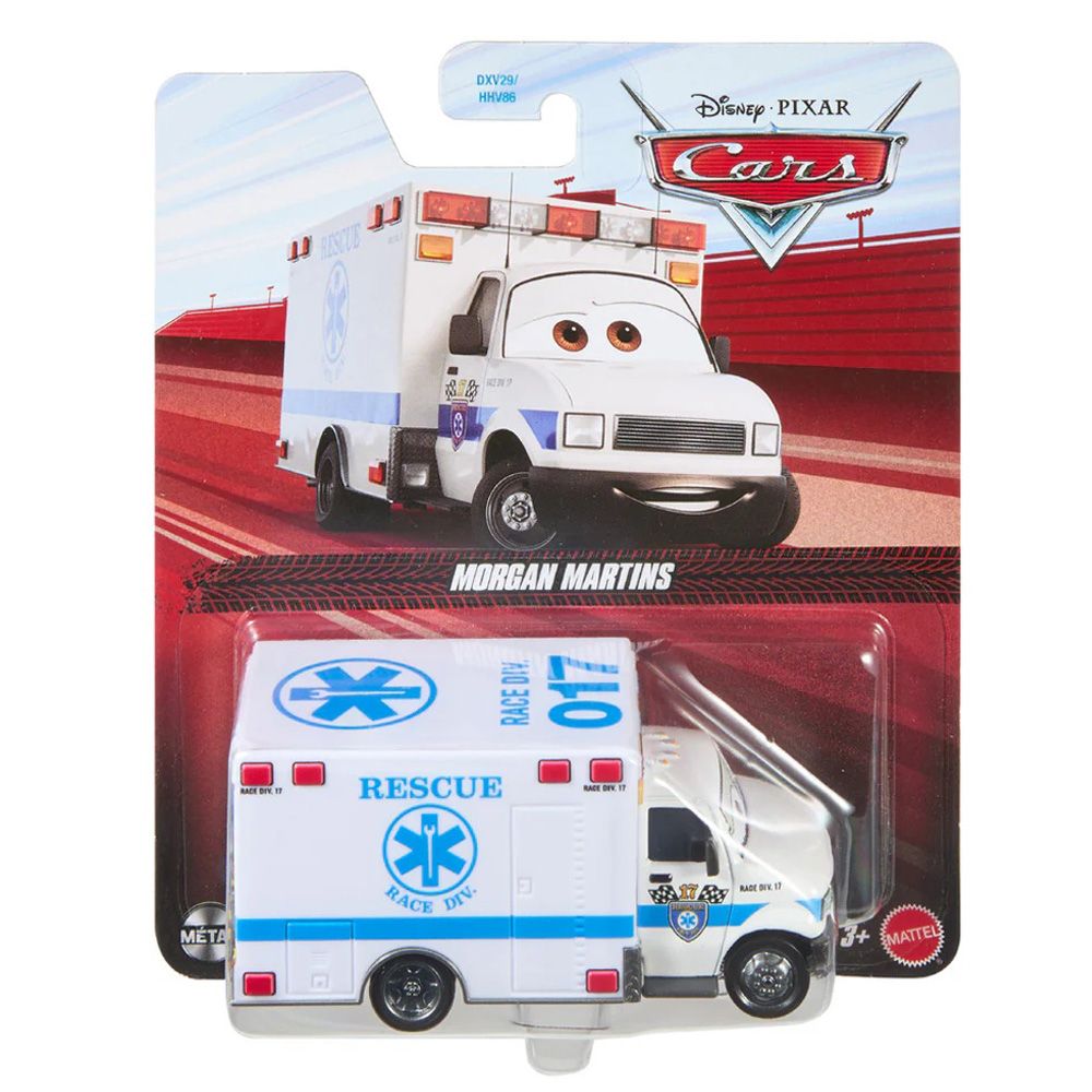 Masinuta din metal, Disney Cars, Morgan Martins, JJW74