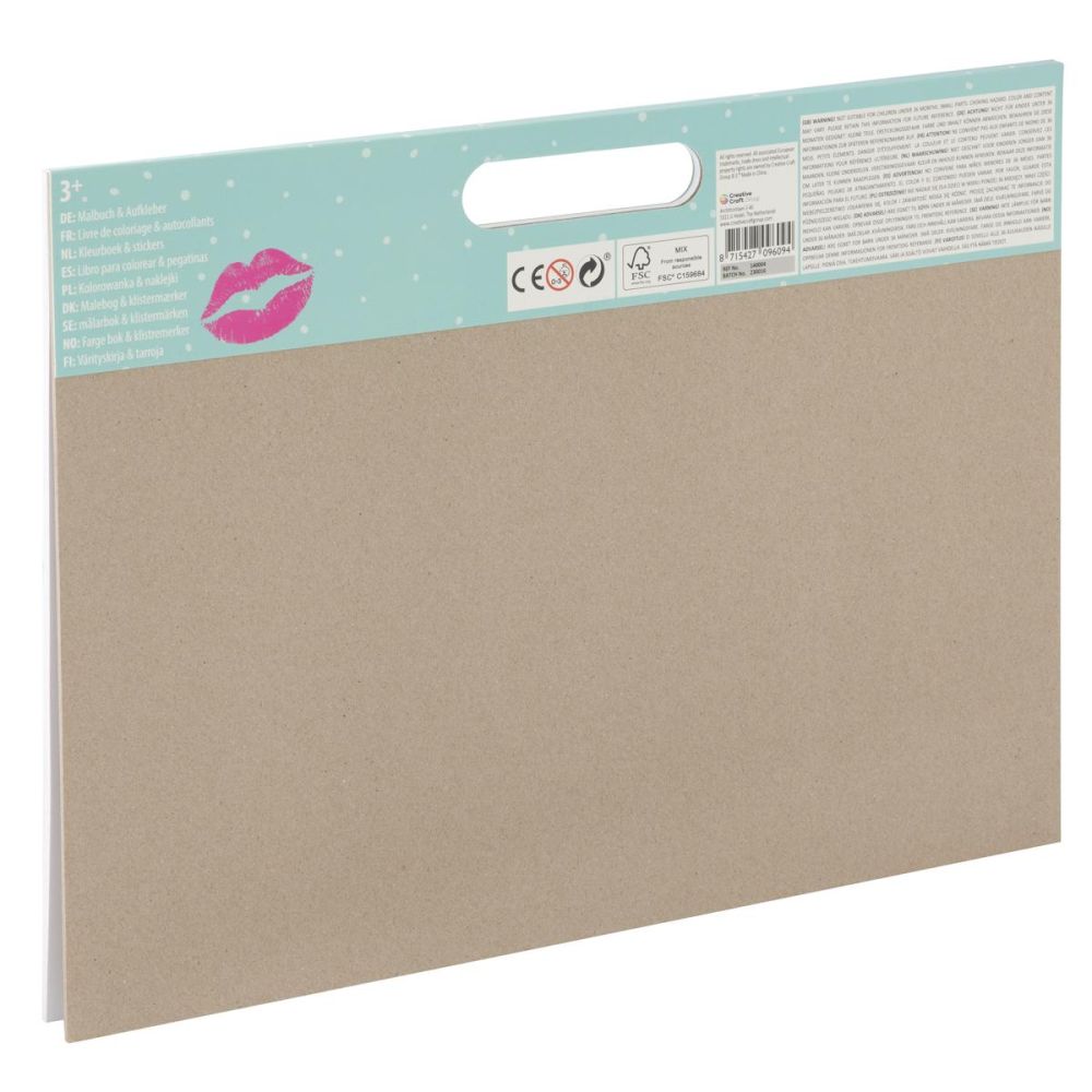 Carte de colorat, Grafix, Besties, 25 pagini