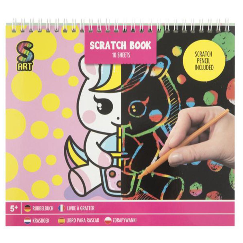 Carte de razuit Grafix, Scratch, 10 pagini