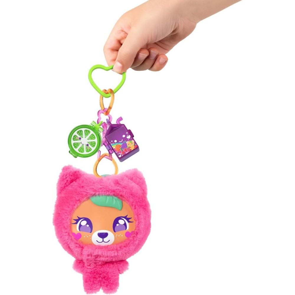 Set de joaca cu papusa Polly Pocket, Plushie Bear Compact, JKC79