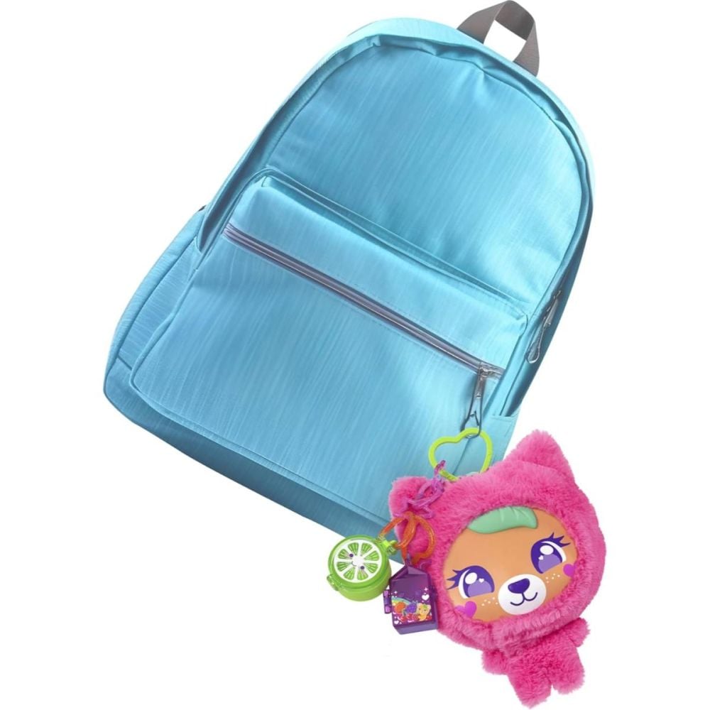 Set de joaca cu papusa Polly Pocket, Plushie Bear Compact, JKC79