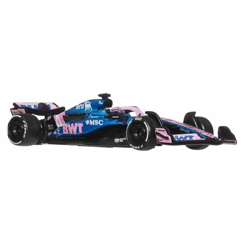 Masinuta metalica de curse, Hot Wheels, BWT Alpine 2025, Formula 1 Team 10, JKD82
