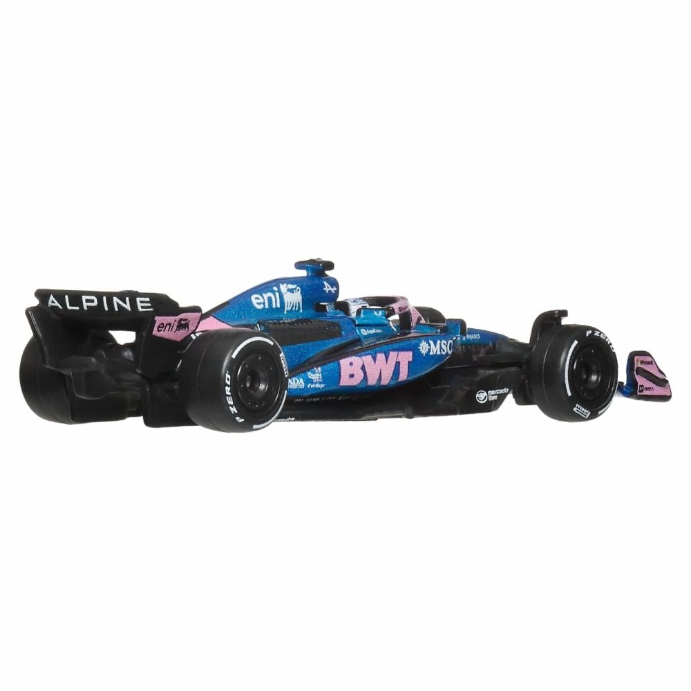 Masinuta metalica de curse, Hot Wheels, BWT Alpine 2025, Formula 1 Team 10, JKD82
